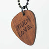 'Much Love' Signature Edition Pick Necklace - Padauk